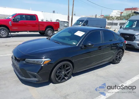 2022 Honda Civic Sport from USA, damaged, VIN 19XFL2H80NE022456